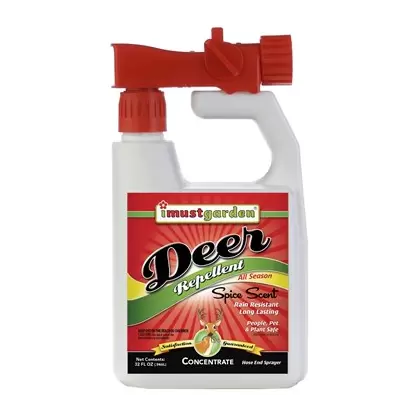 IMG 32oz Deer Repellent All Season Hose End Spice Scent Ready to Spray