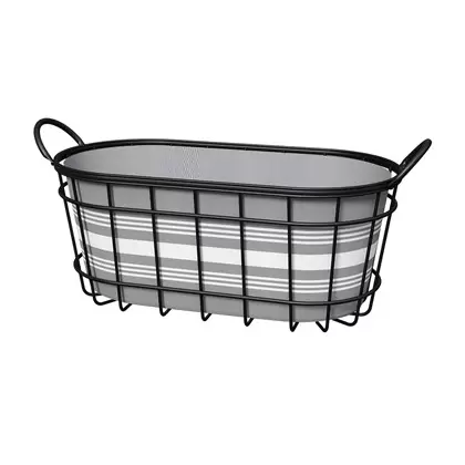 Panacea 16" Modern Farmhouse Oval Bushel Basket