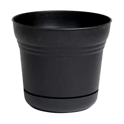 Bloem 5" Saturn Planter Black