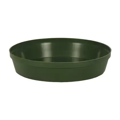 HC 4" Round Grower Saucer Green Akro Mils