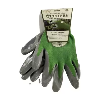 Garden Works Medium Weeders Glove Green