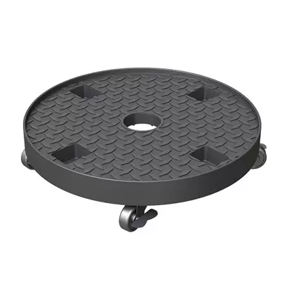 Panacea 14" Heavy Weight Plastic Caddy Black