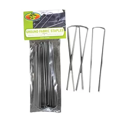 ANF 10pk 6" Fabric Staples Steel