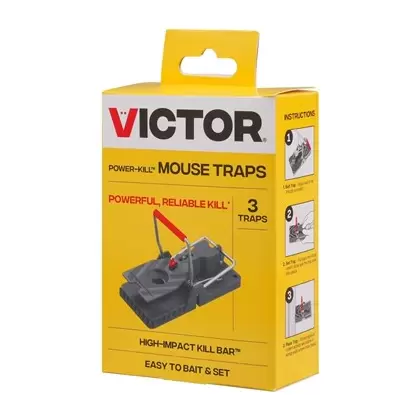 Victor 3pk Power Kill Mouse Trap