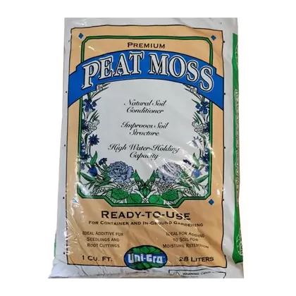 Uni-Gro 1cf Peat Moss 70/PL