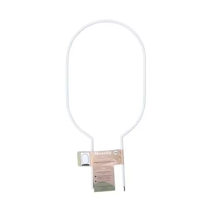 Mossify Trellis Oval White