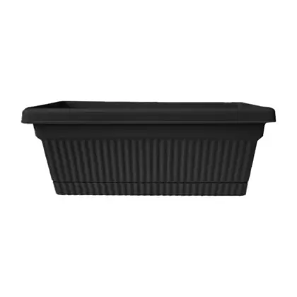 Bloem 18" Amelia Window Box Black