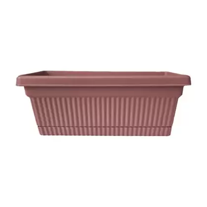 Bloem 18" Amelia Window Box Dusty Rose