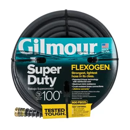 Gilmour Flexogen Super Duty 5/8" x 100' Gray Hose