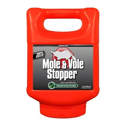 Mole & Vole Stopper 5lb Canister Repellent Shaker Granules