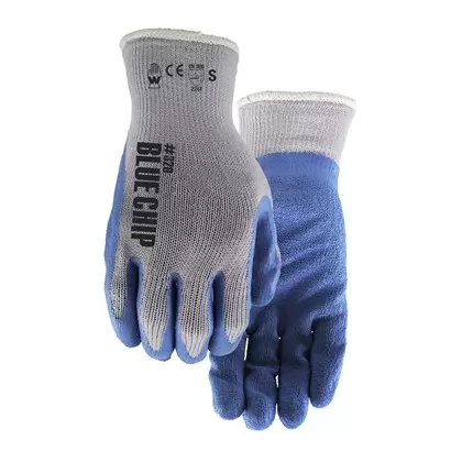 Watson Gloves Blue Chip Large Natural Rubber Latex Coating