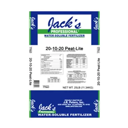 Jacks Prof Peat Lite 20-10-20 25Lb (80/Pl) HAZ