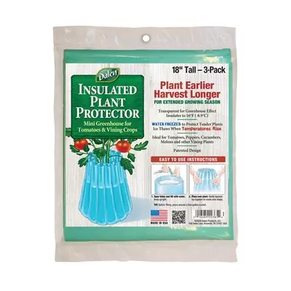 Dalen 3pk Plant Insulator Season Starter Shelf Pack Green