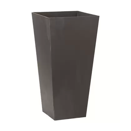Artstone Ella 27.5" Tall Planter Black
