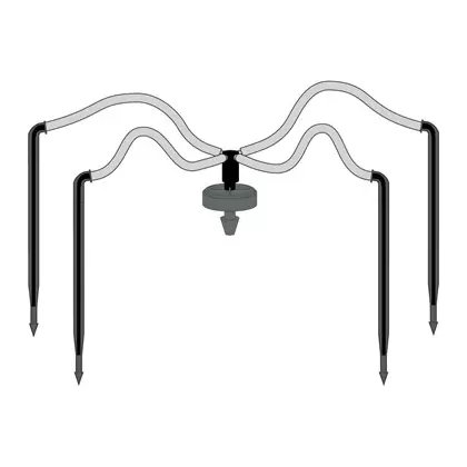 NET 4WAY MANIFOLD ASSEMBLY 24IN (4) AT 24IN
