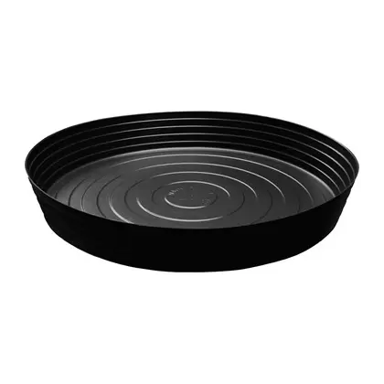 CWP 25" Black Heavy Gauge Vinyl Plant Saucer