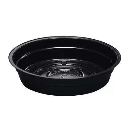 CWP 6" Black Heavy Gauge Vinyl Plant Saucer
