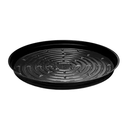 CWP 16" Black Heavy Gauge Vinyl Plant Saucer