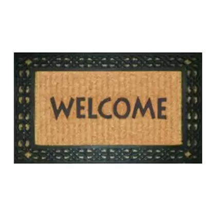 DHTG 24"x36" Rubber/Coir Princess Doormat
