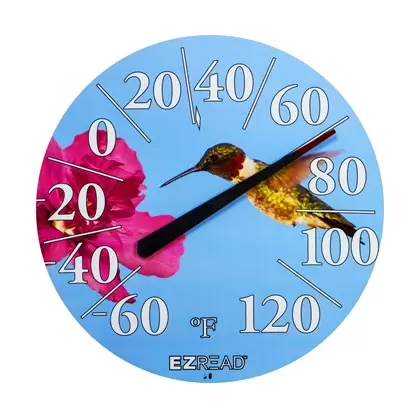 Headwind 12.5" EZ Read Dial Thermometer Hummingbird