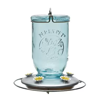 Perky Pet Mason Jar Hummingbird Feeder