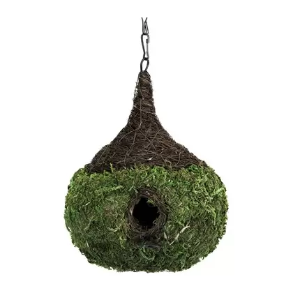 SuperMoss Woven Medium Raindrop Birdhouse