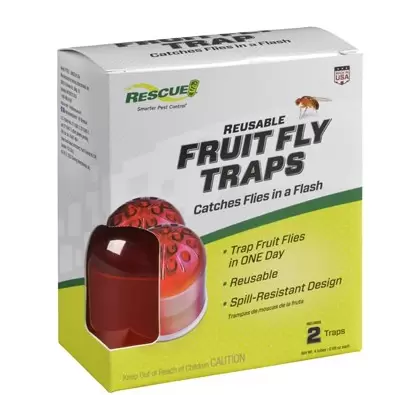 Rescue 2pk Fruit Fly Traps