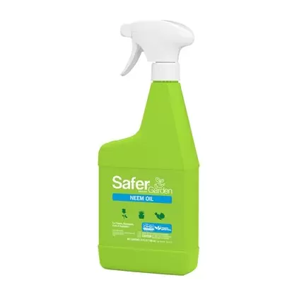 Safer Garden 24oz Neem Oil RTU OMRI Listed