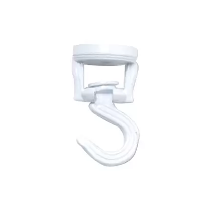 Panacea Swivel Ceiling Hook White
