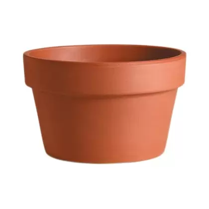 Deroma 12.2" Azalea Pot Terra Cotta Clay Case Pack