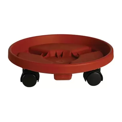 Bloem 16" Round Caddy Terra Cotta