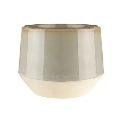 SSI Farmhouse 5.5" Tapered Crock Earl Grey