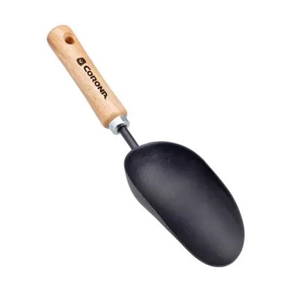 Corona Scoop with Wooden Handle