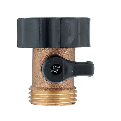 Orbit Brass Shut-Off Coupling