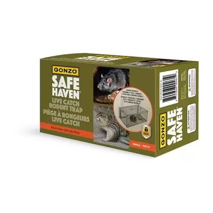 GONZO Safe Haven Live Catch Rodent Trap