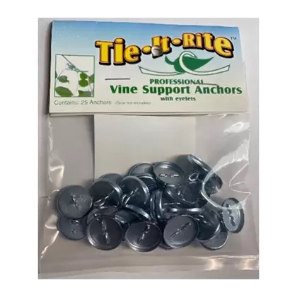 K&K 25pk Tie It Rite Vine Support Anchors