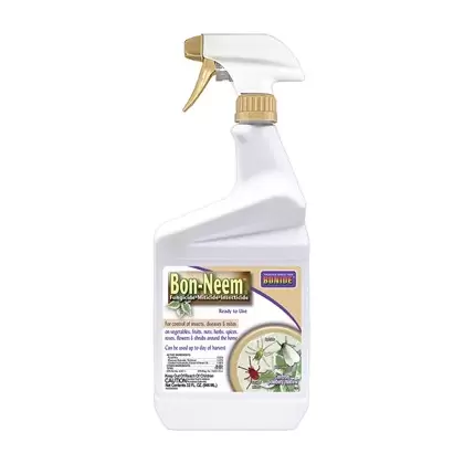 Bonide 32oz Bon-Neem II RTU Fungicide Insecticide Miticide