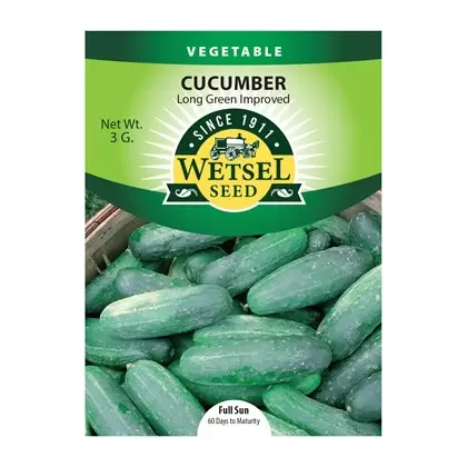 Cucumber, Long Green Improved - 3 Gram