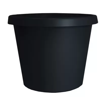 HC 24" Prima Planter Black