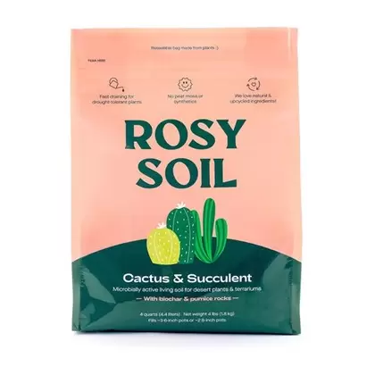 Rosy Soil 4qt Cactus Mix 8/CS