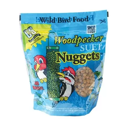 C&S 27oz Woodpecker Suet Nuggets