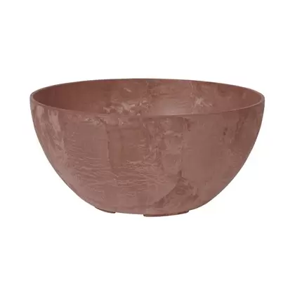 Artstone Napa 12" Bowl Planter Rust
