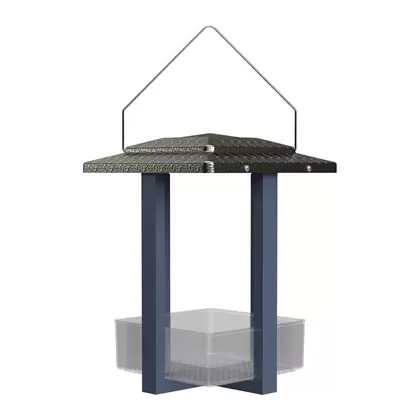 Natures Way 4 Cup Fly-in Hanging Metal Fly Through Bird Feeder