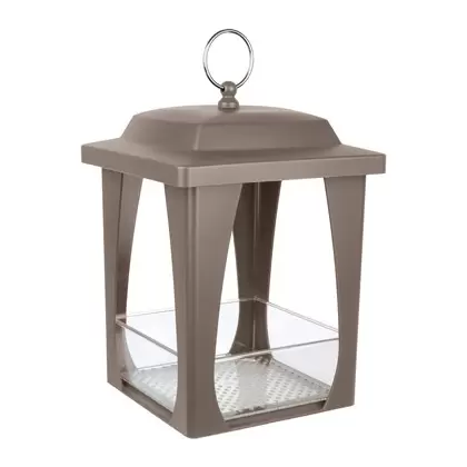 Natures Way 4 Cup Dine-in Hanging Plastic Fly Through Bird Feeder