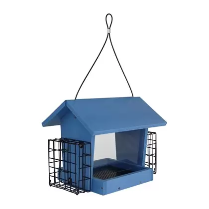 Natures Way 3qt EcoCycle Hopper Hangout Bird Feeder w/ Suet