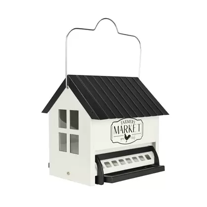Natures Way 5.8qt Squirrel Shield Hopper Metal Feeder