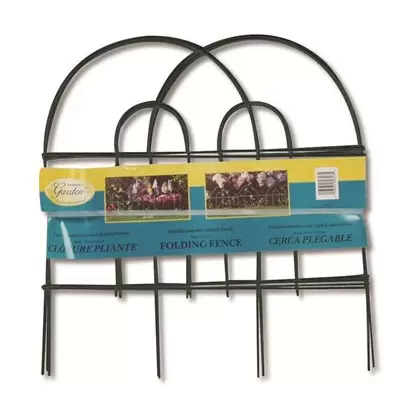 Panacea 18"x8' Green Arch Folding Fence