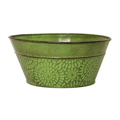 Robert Allen 8" Cove Bowl Planter Sweet Pea