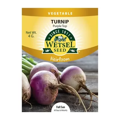 HEIRLOOM, PURPLE TO TURNIP 4G