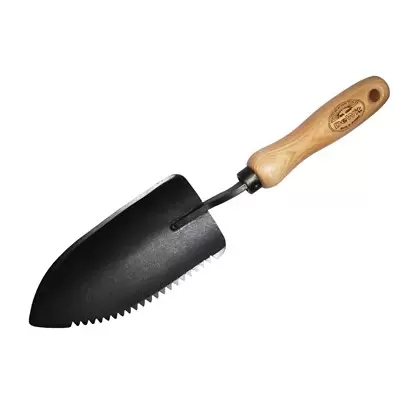 DeWit Welldone Serated Planting Trowel